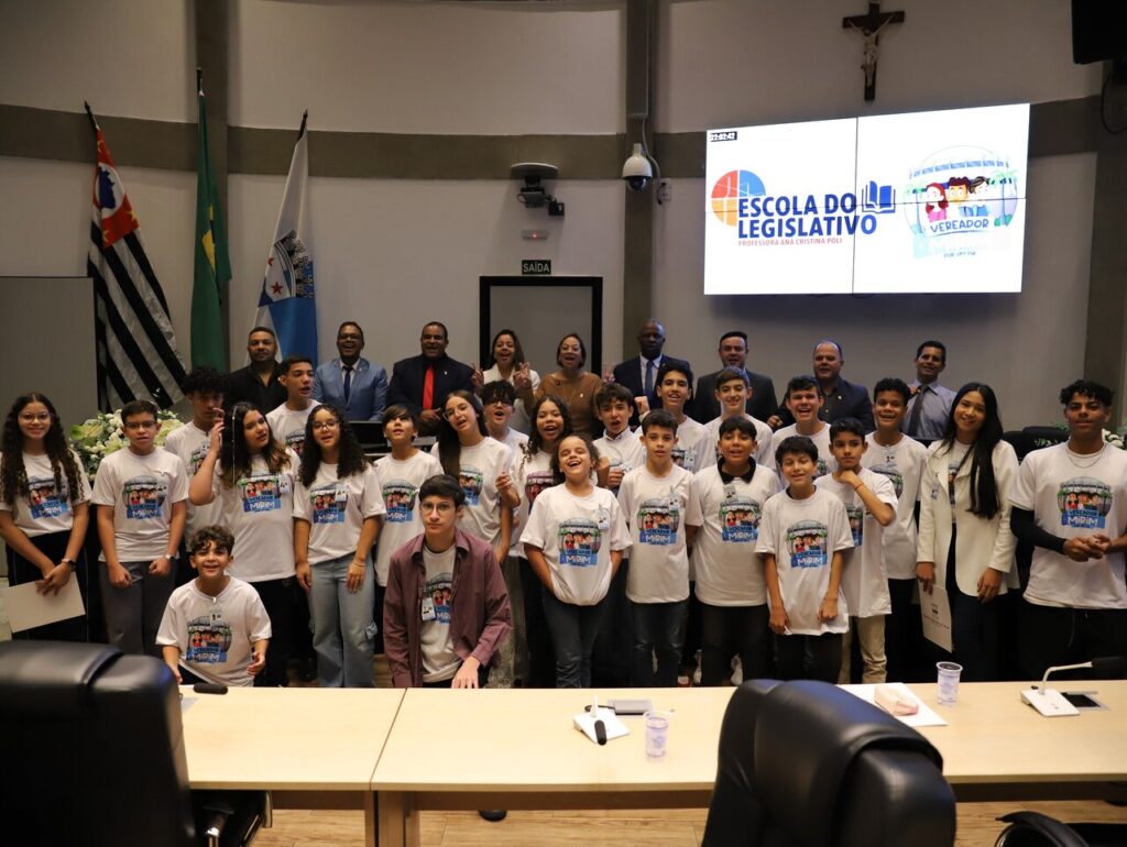 Posse dos vereadores mirins 2025