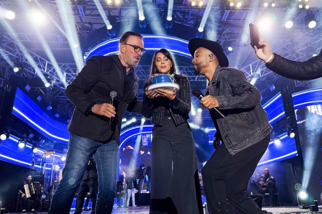 Luis Camargo, Clau Camargo e Alexandre Pires