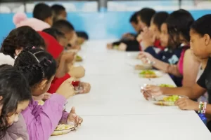 almoço nas escolas estaduais nas férias