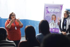 ARUJÁ AMPLIA AÇÕES DO AGOSTO LILÁS E PROMOVE PALESTRA PARA FAMÍLIAS DO CENTRO DE CONVIVÊNCIA DA CRIANÇA E DO ADOLESCENTE DO MIRANTE