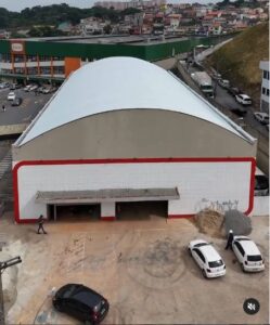 Prédio do novo Senai em Arujá