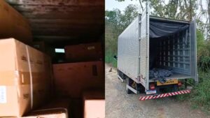 roubo de carga de ar-condicionado
