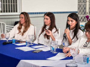 Clau Camargo, reunião do Condemat