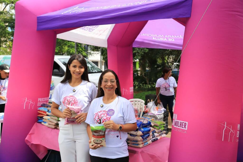 doação de alimentos no Fundo Social