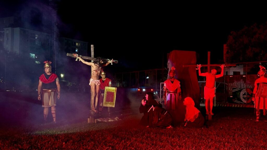 Cenas da Paixão, teatro da Paixão