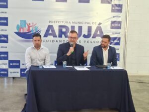 Rodolfo Machado, Luis Camargo e Leonardo Reis