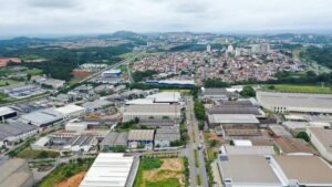 vista aérea de Arujá
