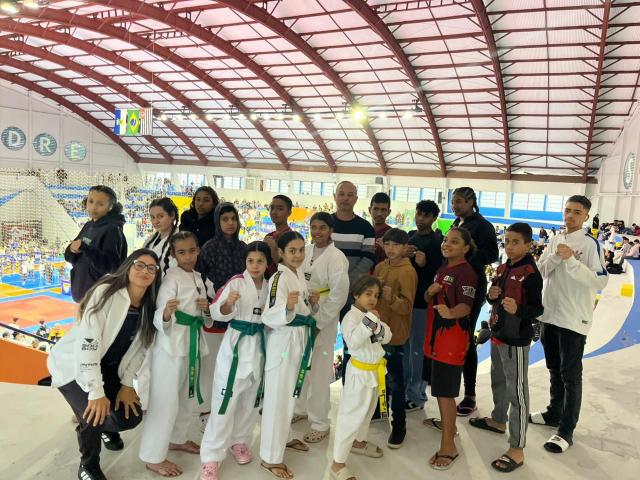 Arujaenses no Campeonato Paulista de Taekwondo