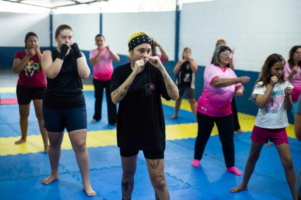 defesa pessoal para mulheres