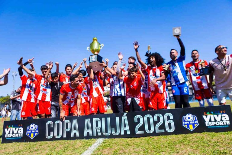 Vila Real, campeão da Copa Arujá