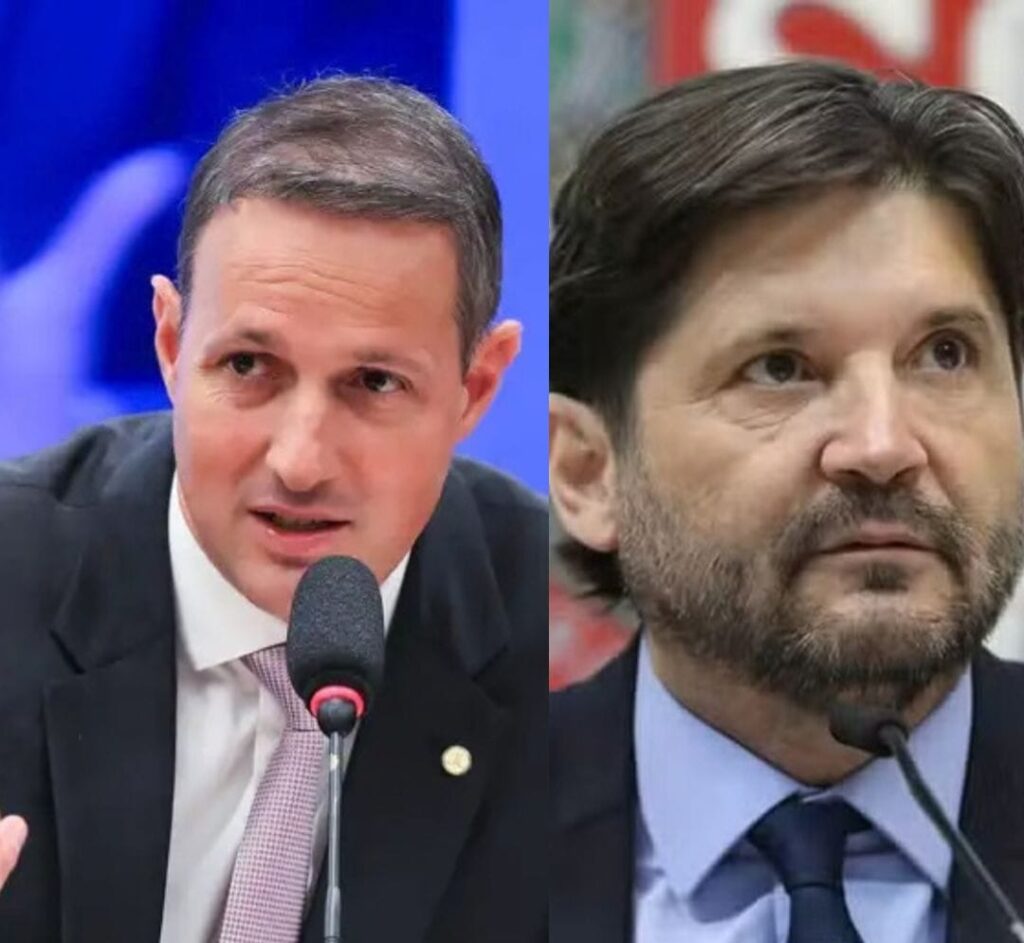 Guilherme Derrite e André do Prado, senadores eleitos